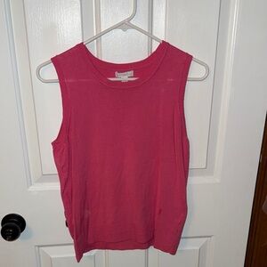 Charter Club Vibrant Pink Tank Top